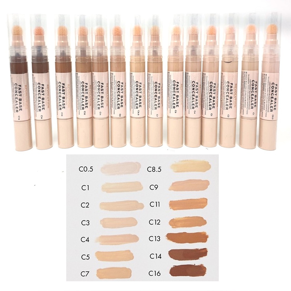 ⚠️ 5/25: Makeup Revolution Fast Base Concealer C4